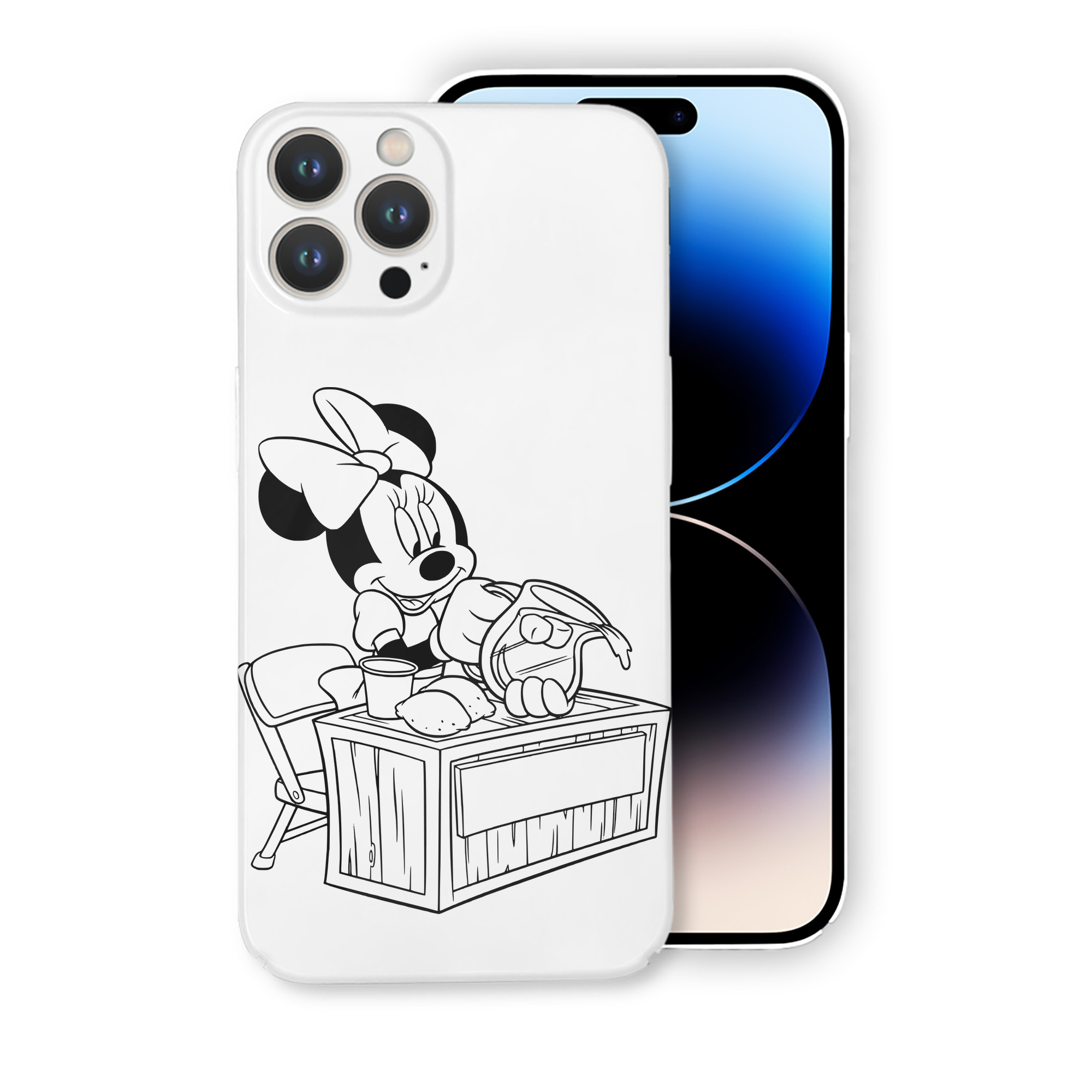 （画像用） ミッキーマウス Mickey Mouse 【iPhone 14シリーズ対応】ハードケース